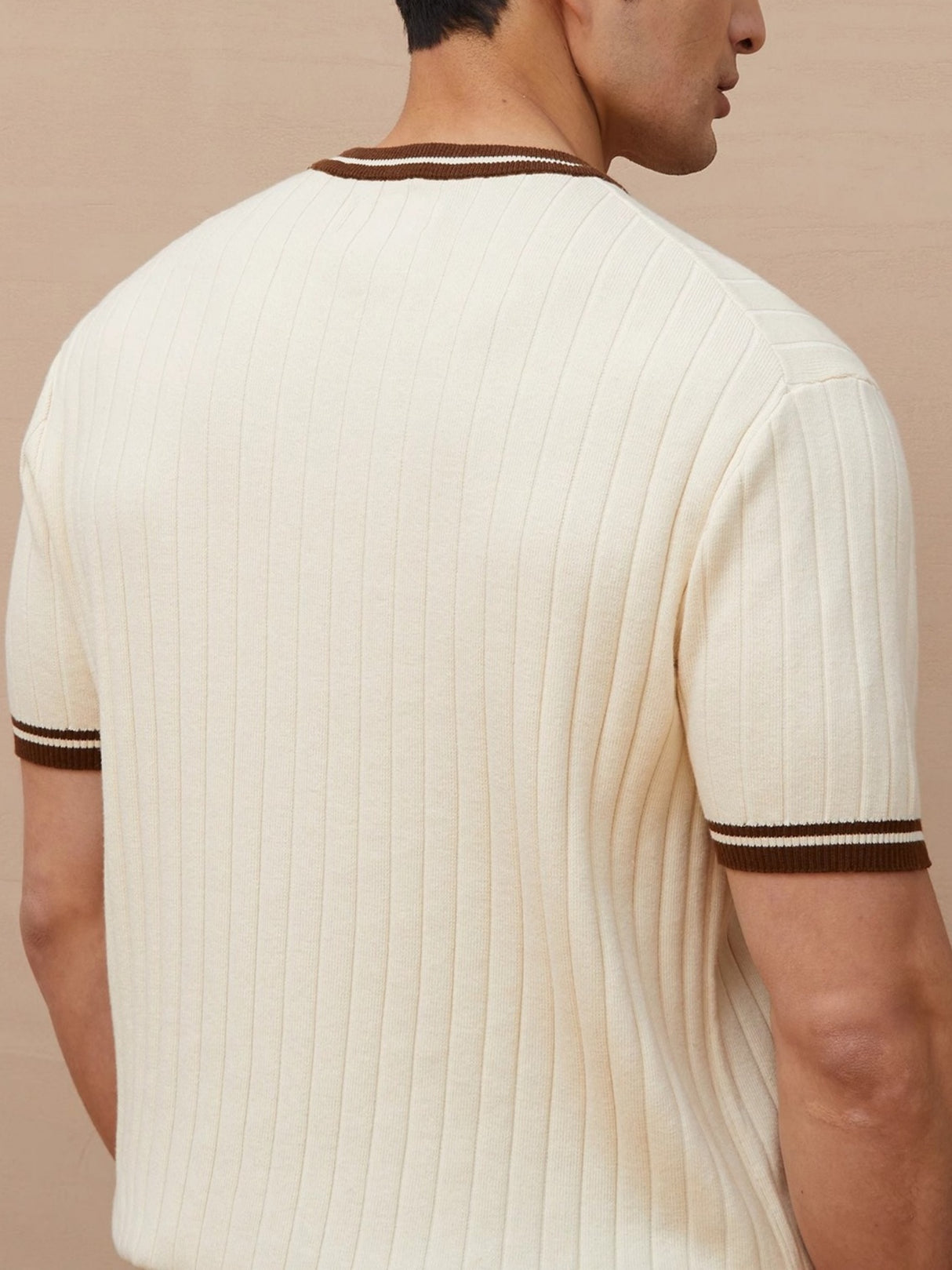 Pocket Color Blocking Slim-fit T-shirts