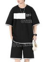 Lightweight Color-blocked 2-piece Sets Set