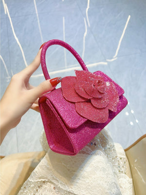 Liber Four Seasons ACC Flower Small Square Bun