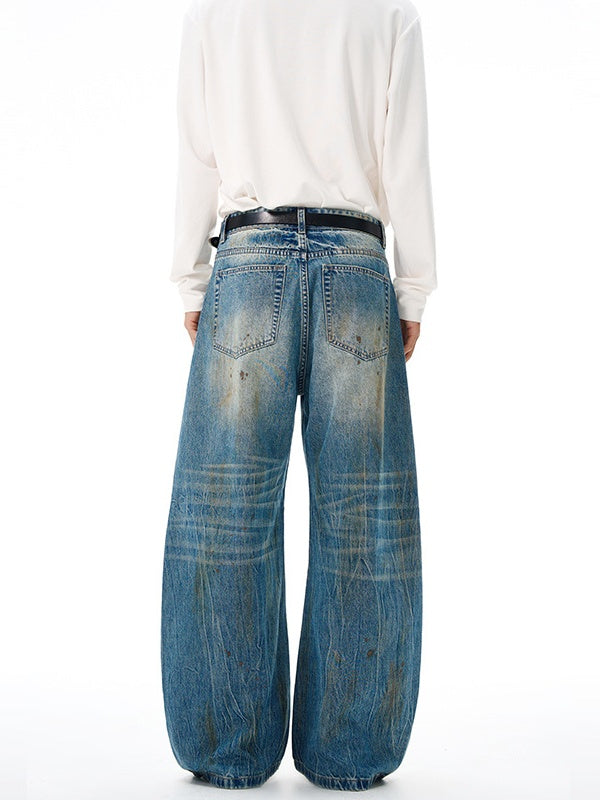 Liber Autumn Neutral wear Pocket decoration Jeans