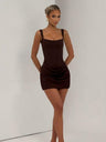 Sexy Backless Short Dress