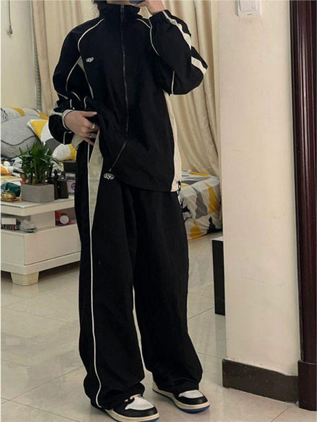 Liber Spring Women's Contrasting colors Pants