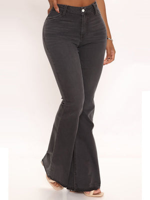 Bell-bottoms Slim-fit Butt-lifting Style Jeans