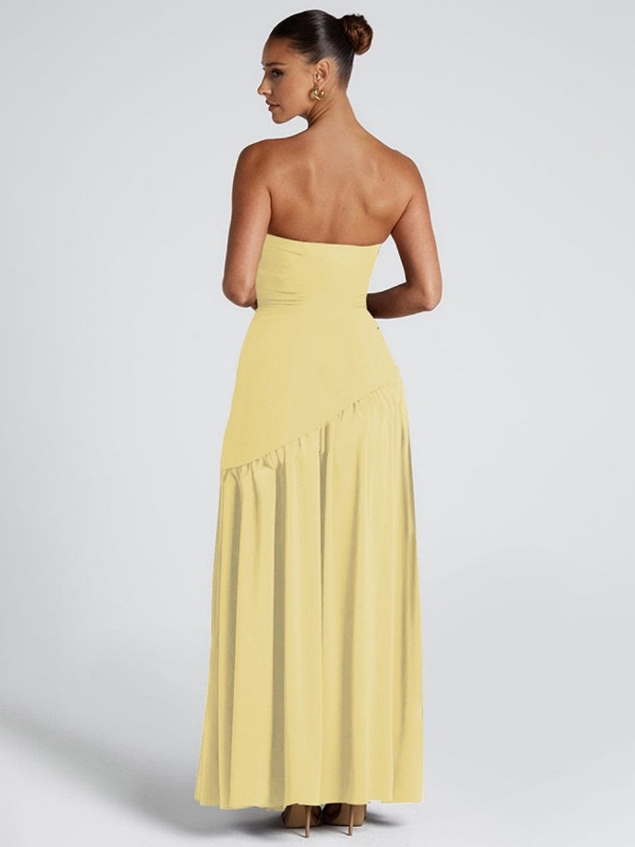 Liber Spring Women's Solid Color Solid Color Maxi Dresses