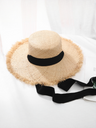 Raffia Straw Wide-brimmed Beach Vacation Hat
