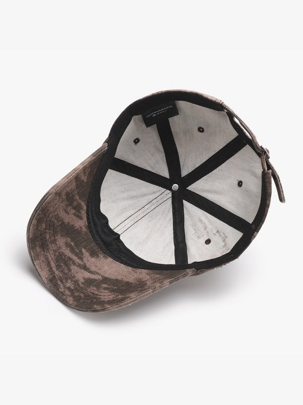 Washed Hole Distressed Baseball Caps