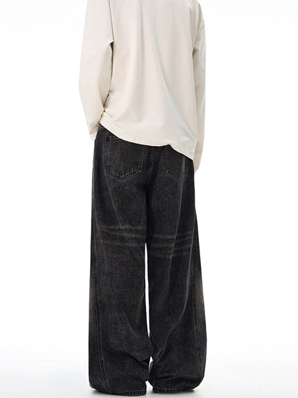 Liber Autumn Neutral wear Pocket decoration Jeans