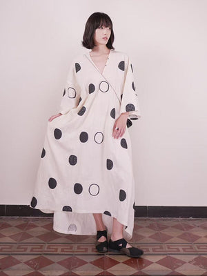 V Collar Robe
