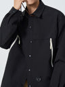 Plaid Tooling Loose Cityboy Long-sleeved Shirt