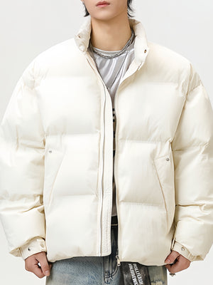 Multicolor Simplicity Loose Cotton Clothes Coat