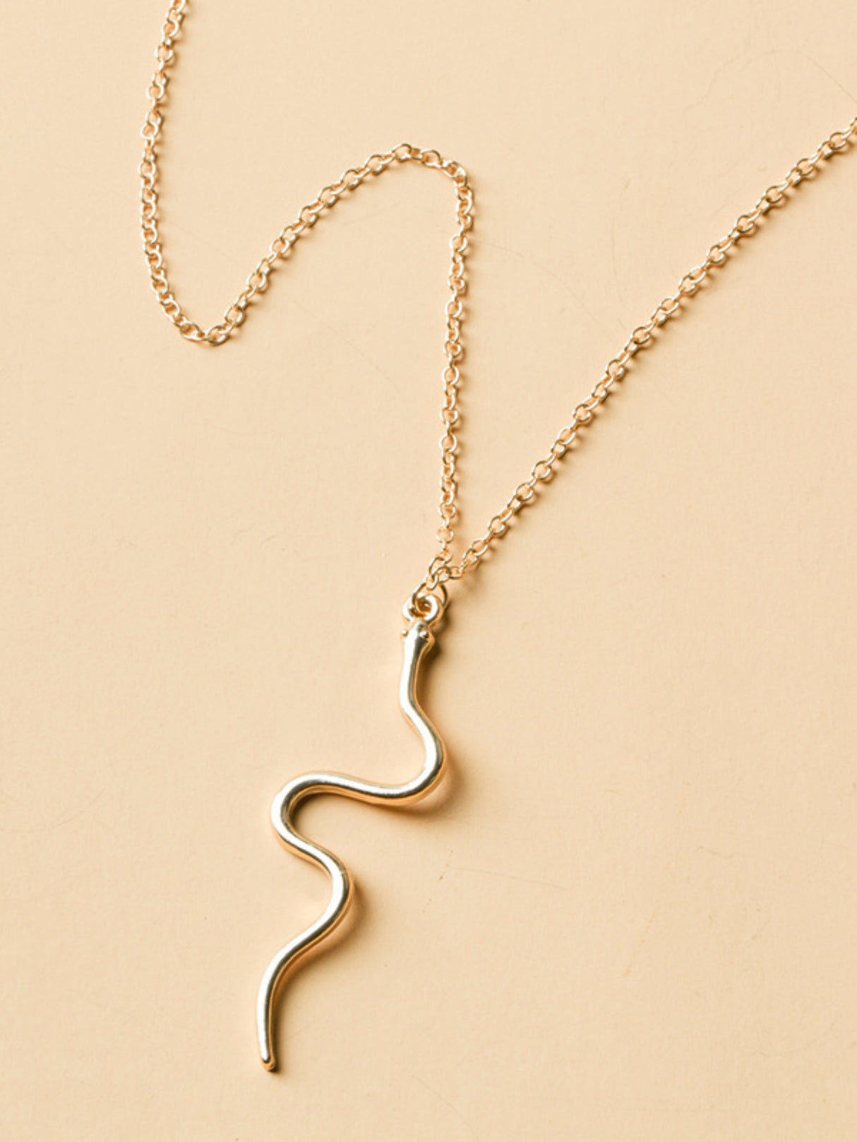 Snake Pendant Necklace