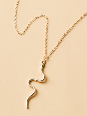 Snake Pendant Necklace