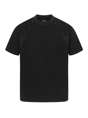 Cleanfit Metal Buckle Solid Color T-shirts