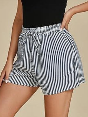 Stripes Pocket Shorts