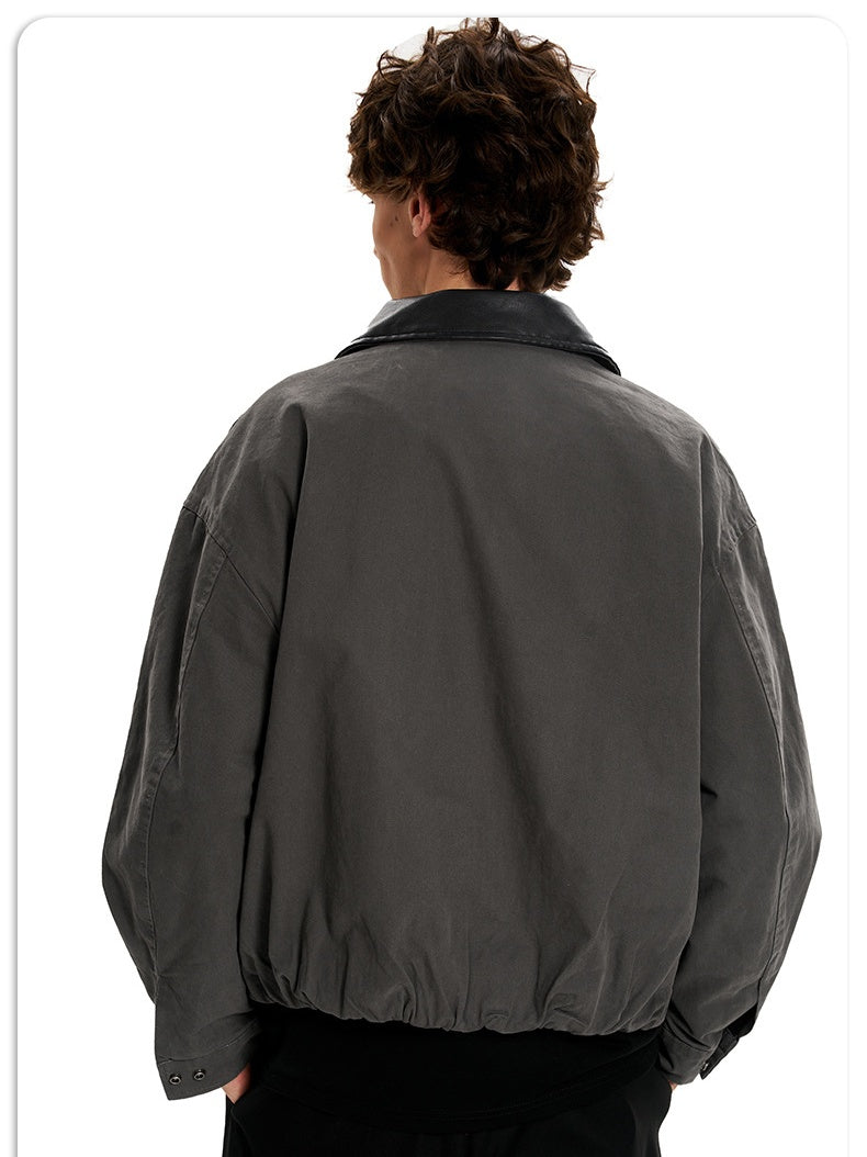 Short And Wide Canvas Washing Old Detroit Tooling Jackets