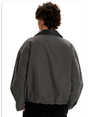 Short And Wide Canvas Washing Old Detroit Tooling Jackets