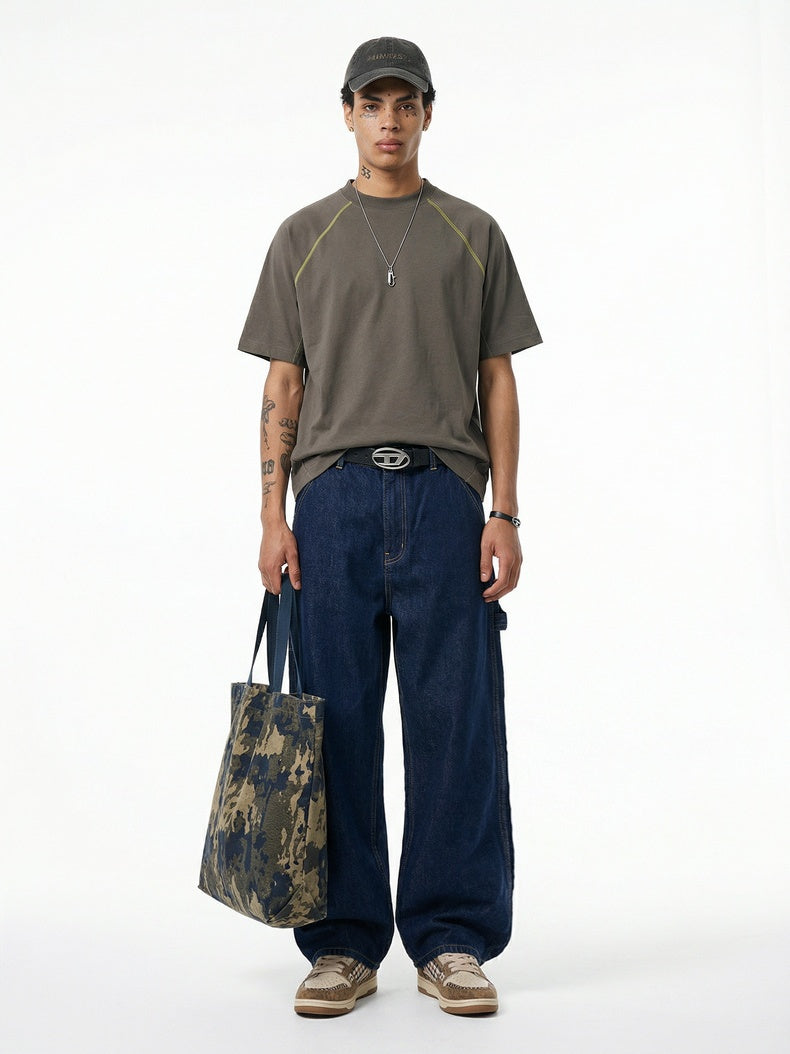 【EXPÉDITION NORMALE】T-shirts raglan légers et colorés effet rafraîchissant (220 g)