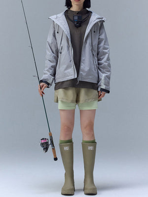 Water-repellent Patchwork Windbreakers