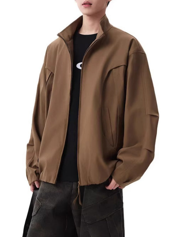 Cleanfit Loose-Fit-Jacken mit Reißverschluss