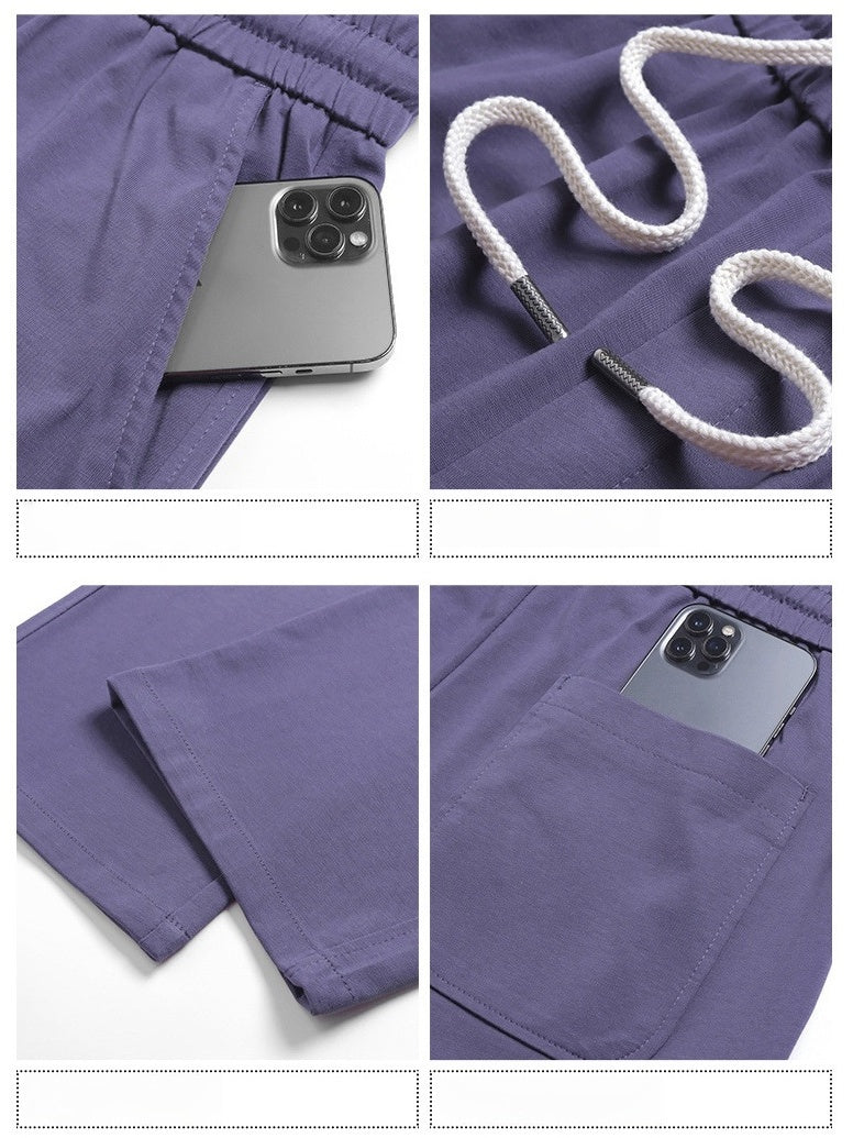 Antibacterial Straight-fit Pants