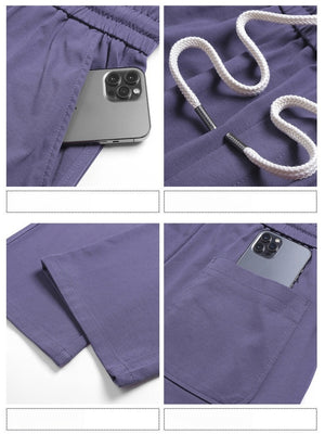 Antibacterial Straight-fit Pants