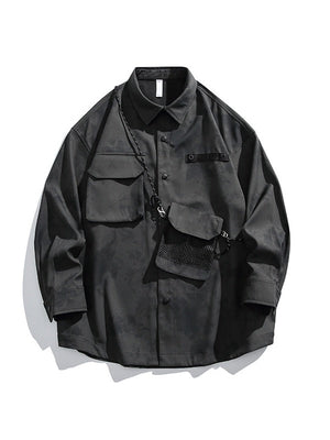 Large Pockets Water Proof Windproof Outdoor Functional Style Shirts