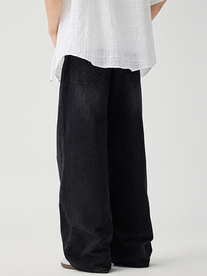 Liber Summer Men's Pocket decoration Jeans