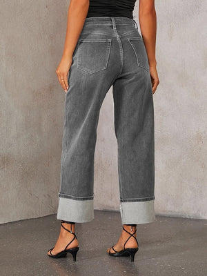 Liber Spring Women's Old Jeans