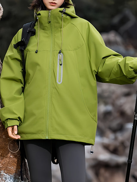 Outdoor Windproof Triple Fleece Windproof Jacket