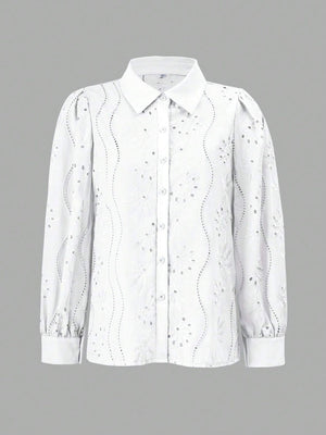 Liber Spring Women's Hole Plants and Flowers Shirts