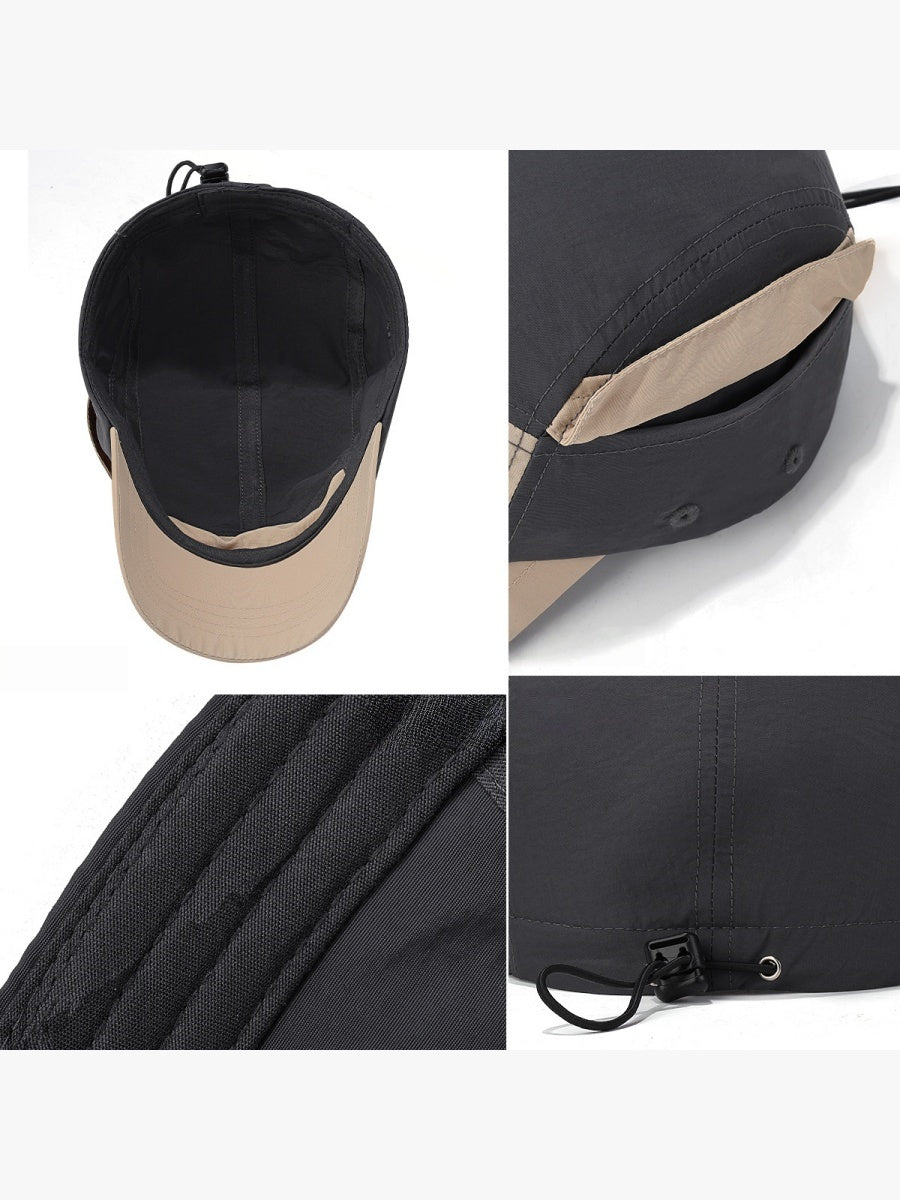 Lightweight Quick-drying Color Blocking Baseball Caps