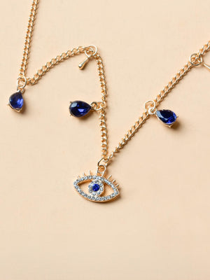 Demon Eye Alloy Necklace