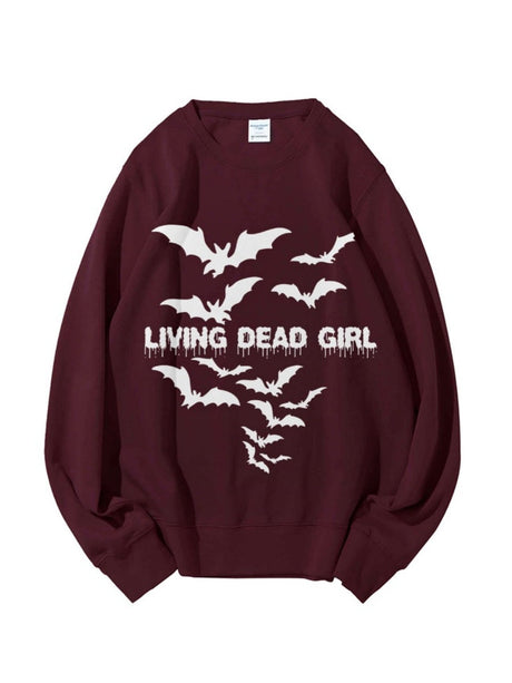 Halloween Pullover Printed Sweatshirt