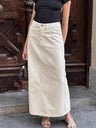 Loose straight skirt Pocket Skirt
