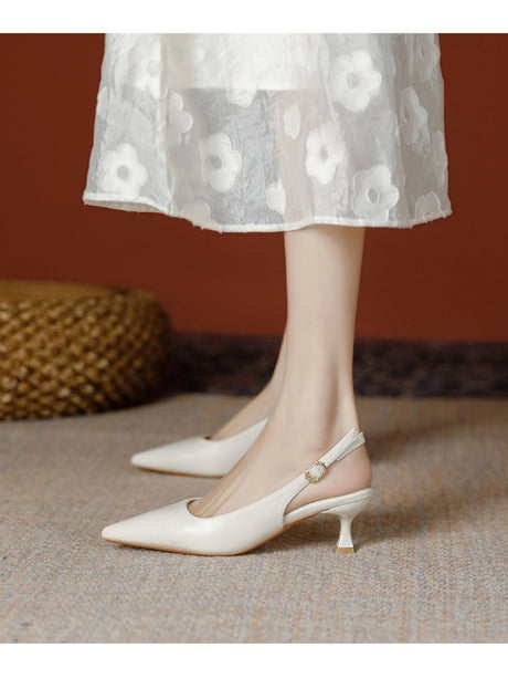 Liber Spring and autumn women's high heels