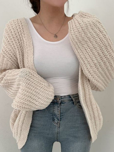 Solid Color Cardigans