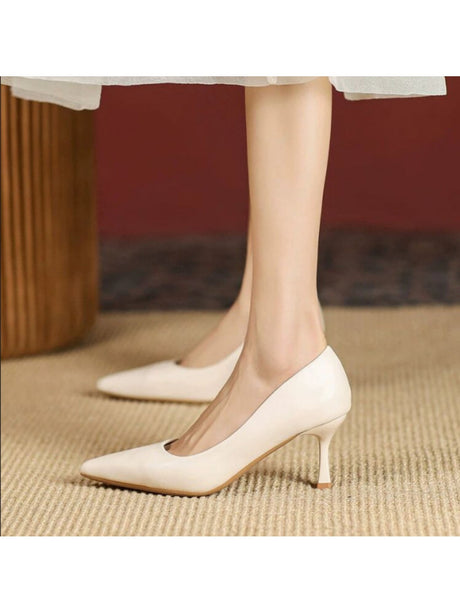 Liber Spring and autumn women's high heels