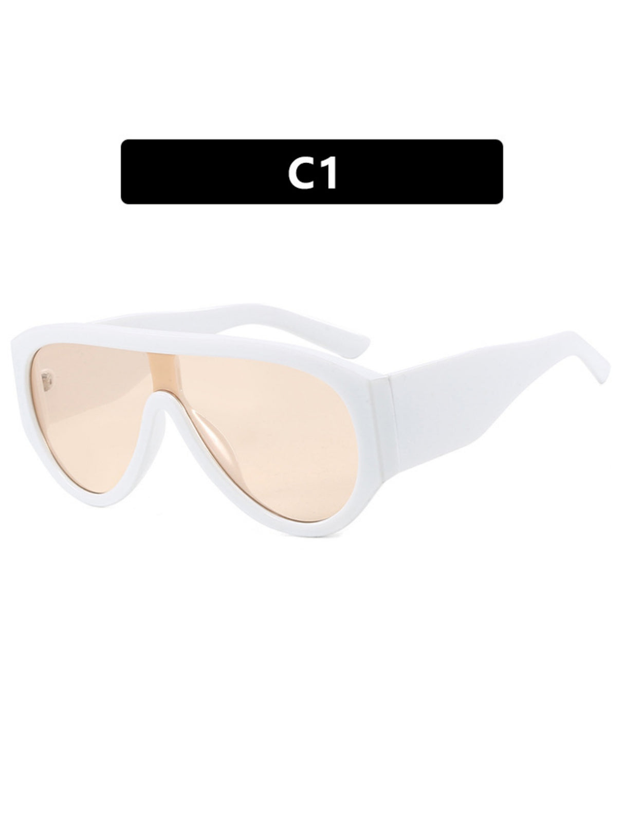 Full-rimmed Aviator Sunglasses