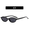 Stylish Oval-framed Sunglasses