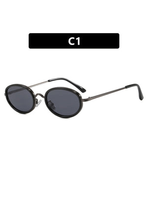 Full-frame Oval Sunglasses