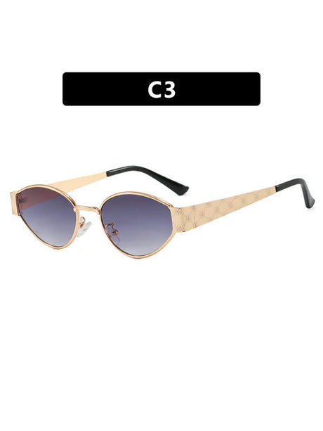 Full-frame Cat-eye Sunglasses