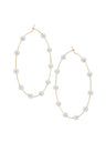 Exaggerated And Unique Round Pearl Earrings