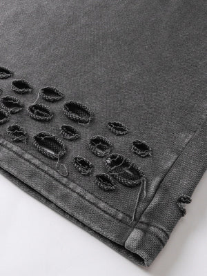 Ripped Hoodie & Pants Set