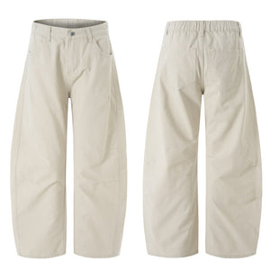 Deconstruction Machete Loose Silhouette Vintage Floor-length Pants