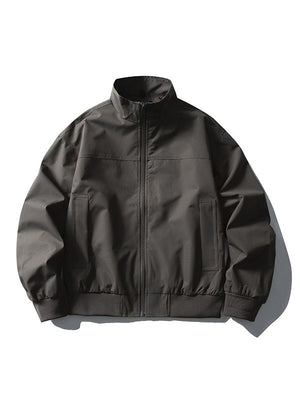 Outdoor Stand Collar Simplicity All-match Leisure Flight Jacket
