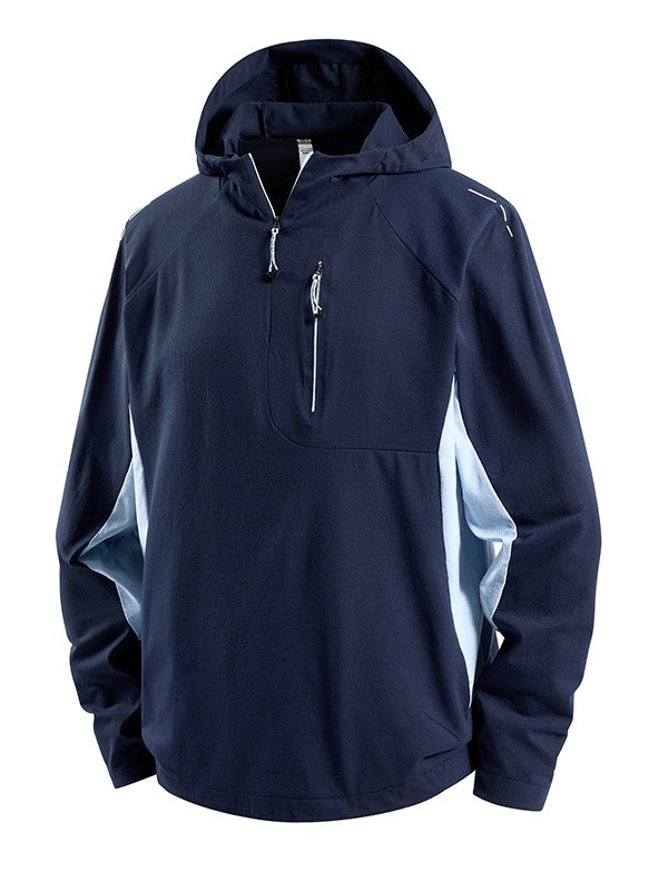 Color Matching Sunscreen Quick-drying Hooded T-shirts