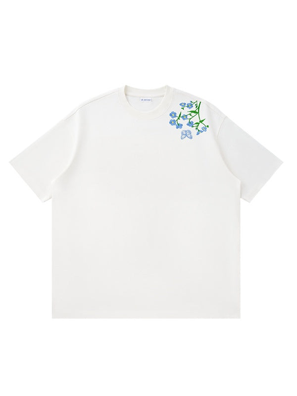 Butterfly Floral Printed T-shirts
