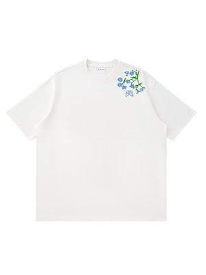 Butterfly Floral Printed T-shirts