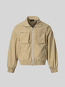 Short And Wide Boxy Outdoor Tooling Stereo Loose Jackets
