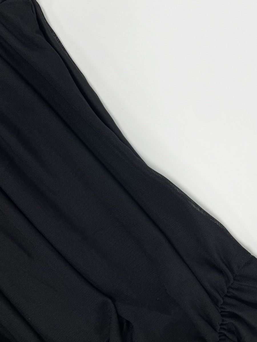 Women's Gauze Off Shoulder Long sleeve T-shirts